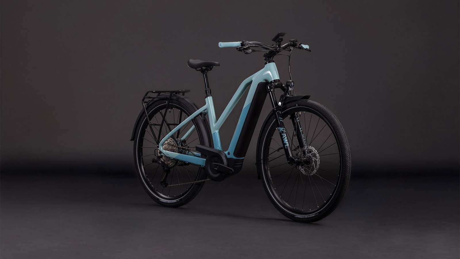 Cube Nuride Hybrid SLX 800 skylight´n´arubablue Trapeze – Bild 2