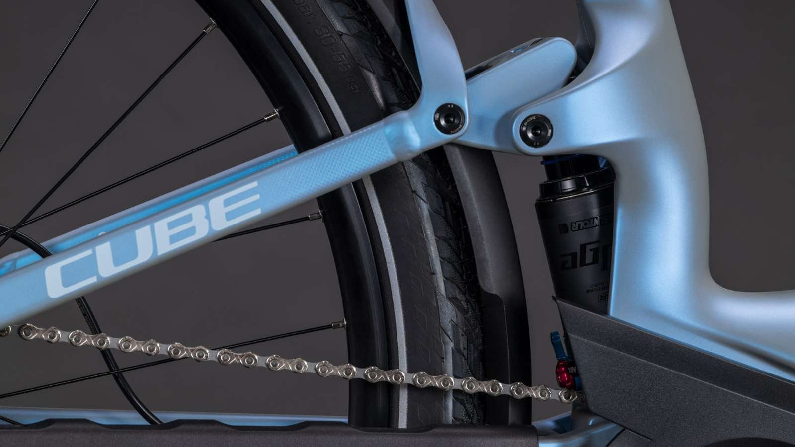 Cube Kathmandu Hybrid ONE11 HPC Pro 800 hazeblue´n´blue – Bild 5