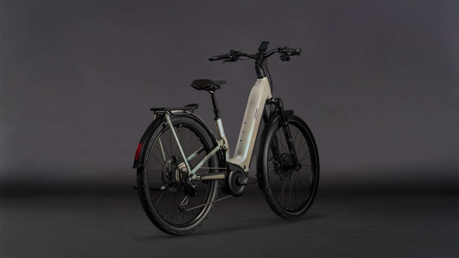 Cube Kathmandu Hybrid ONE11 HPC SLT 800 glintsand´n´oatgrey Easy Entry – Bild 2