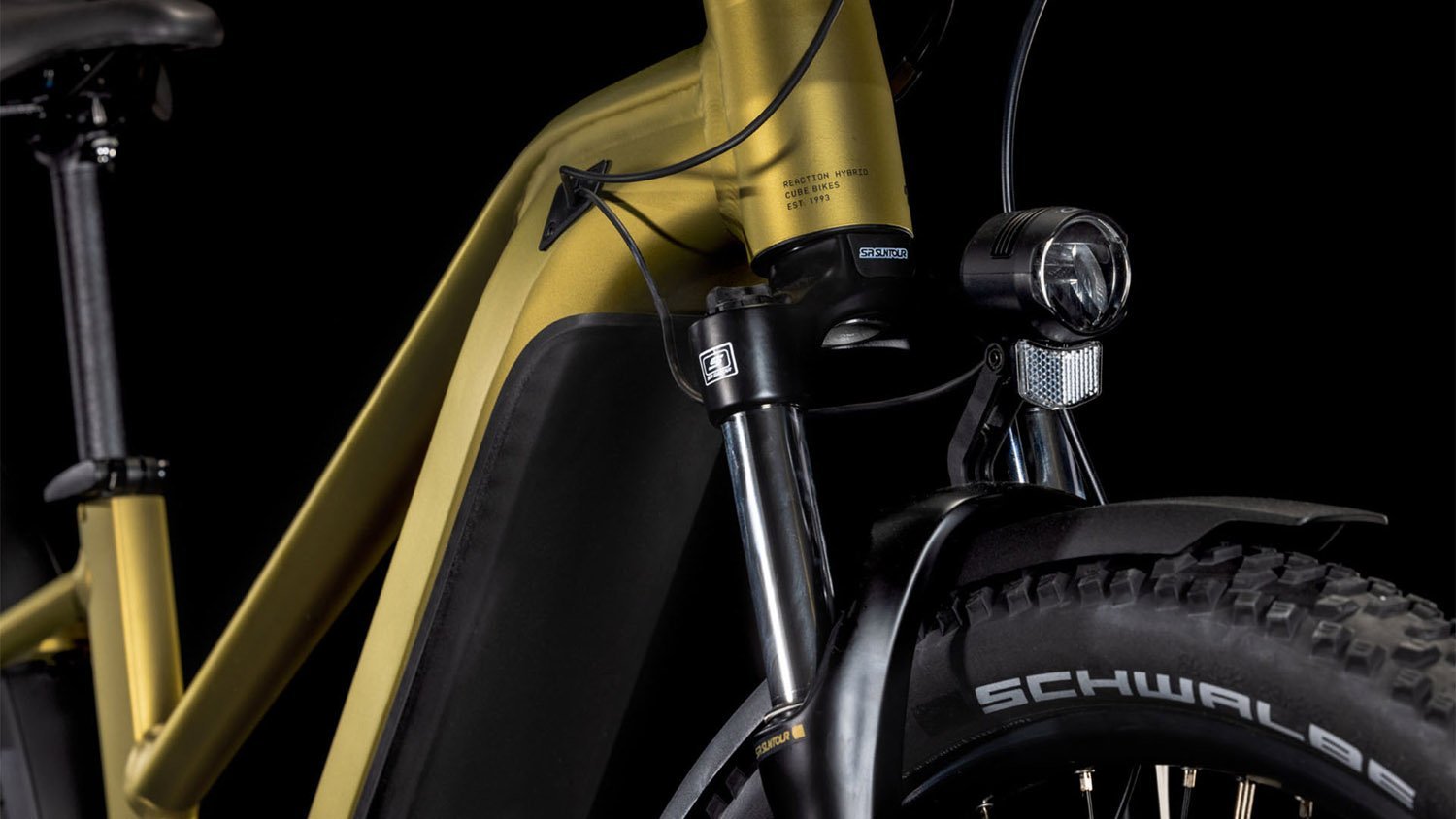 Cube Reaction Hybrid Performance 500 Lady Allroad goldenlime´n´black – Bild 3