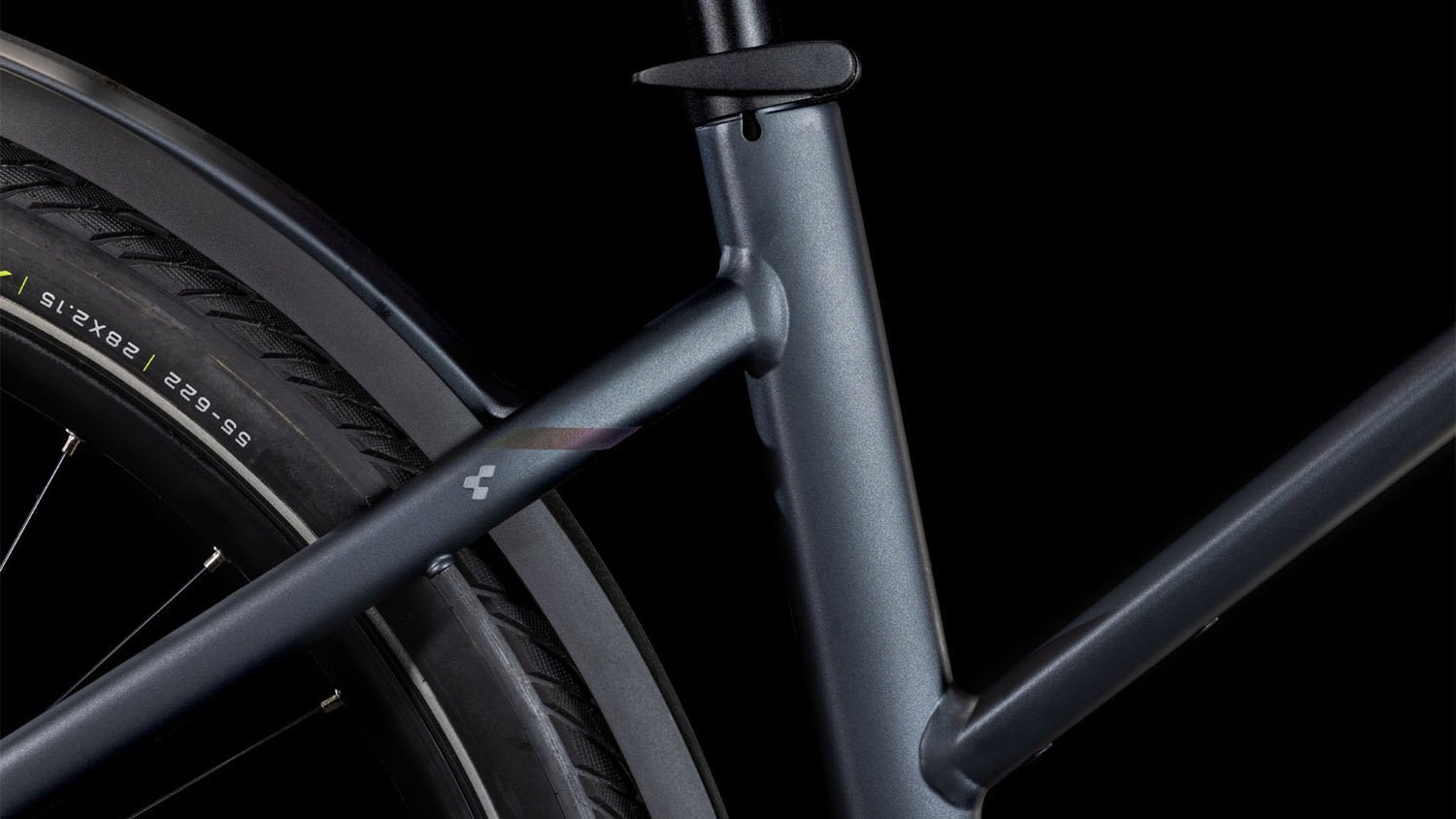 Cube Touring Hybrid Pro 625 Lady metallicgrey´n´chrome – Bild 4