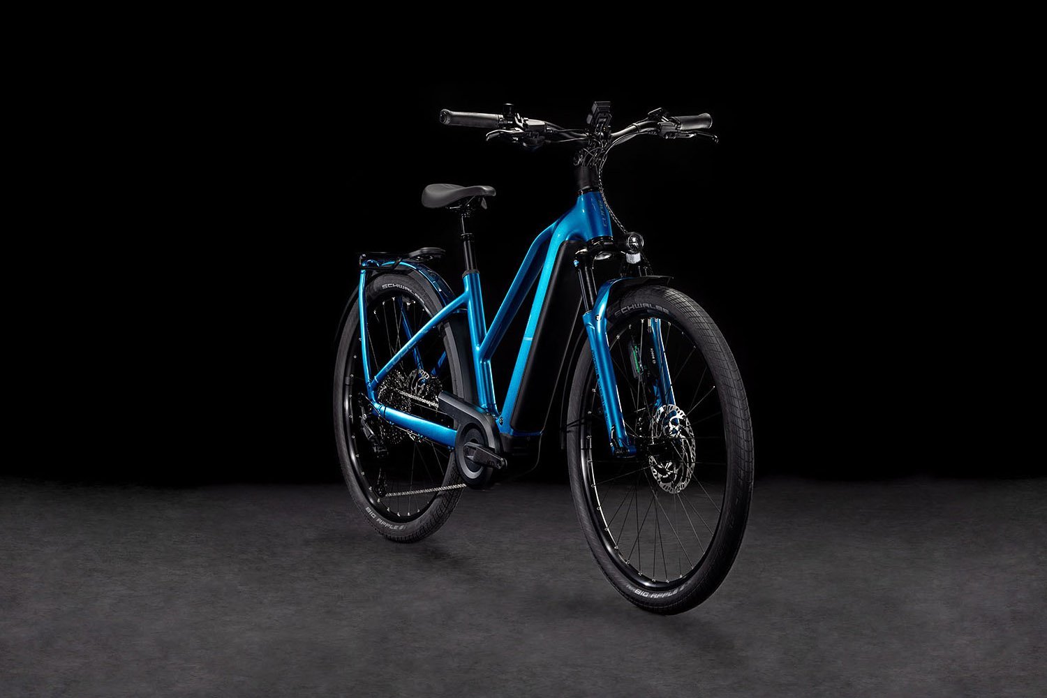 Cube Kathmandu Hybrid EX 800 Lady electricblue´n´chrome – Bild 2