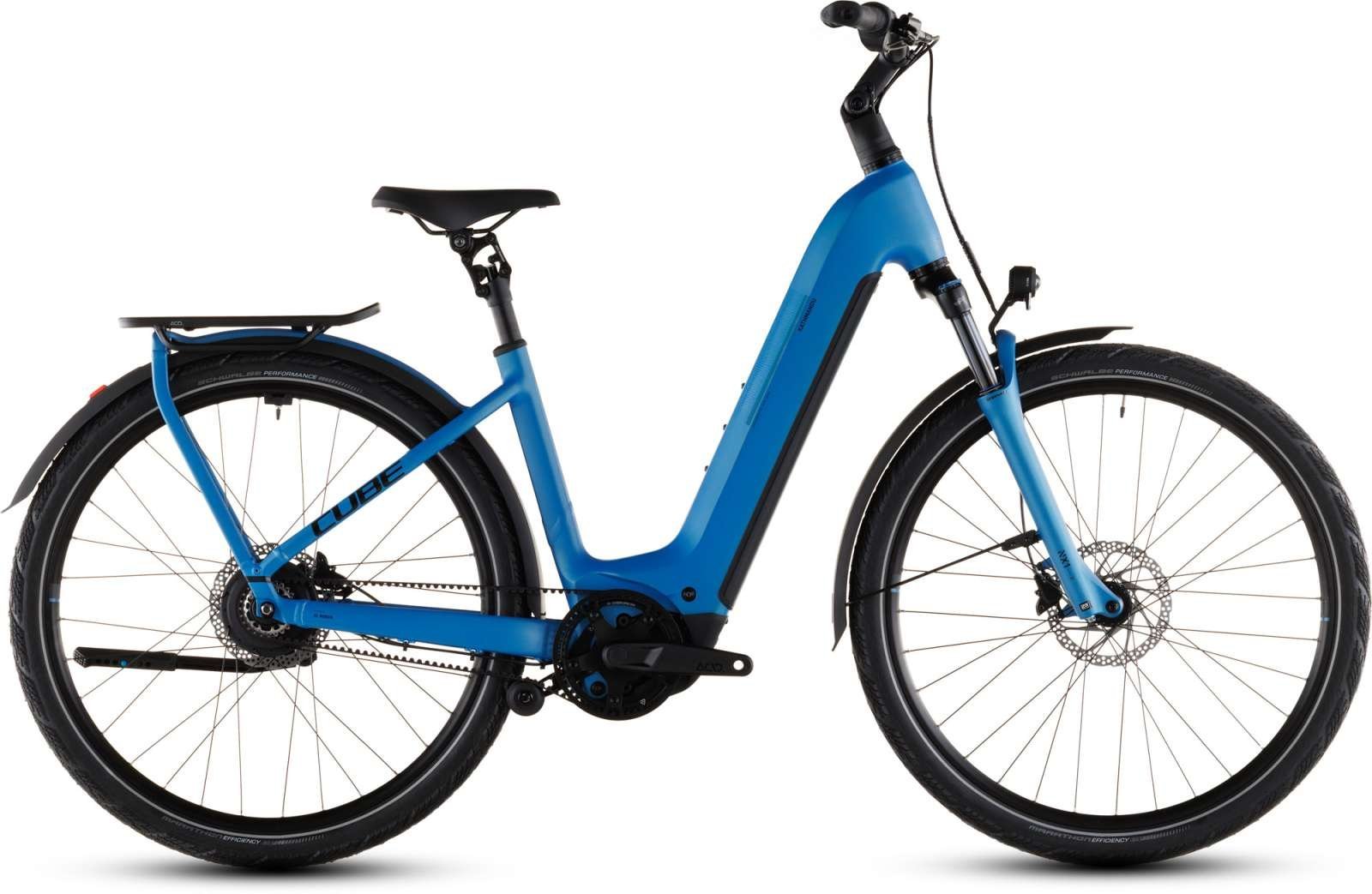 Cube Kathmandu Hybrid Comfort Pro 800 azure´n´black Easy Entry