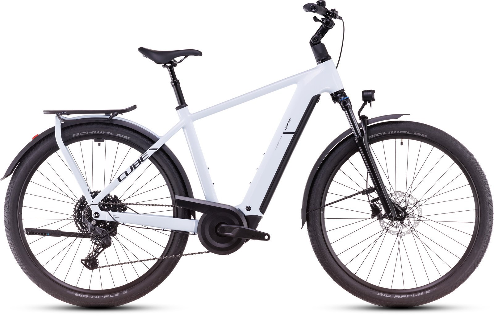 Cube Kathmandu Hybrid ONE 800 polarwhite´n´black