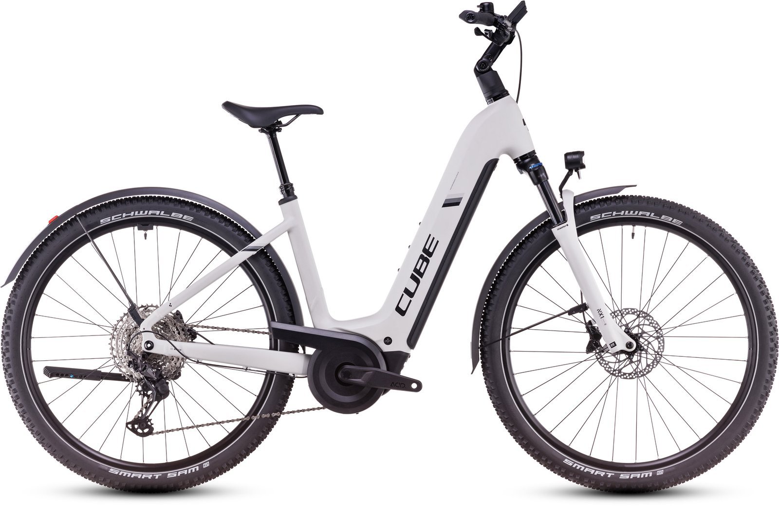 Cube Nuride Hybrid EXC 800 Easy Entry Allroad cotton´n´silver